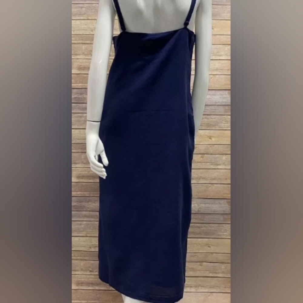 Tavik Sleeveless Button Down Maxi Blue Dress - Picture 3 of 5